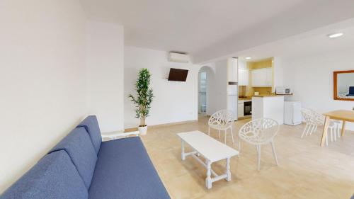 Η κουζίνα ή μικρή κουζίνα στο Apartamentos Concorde