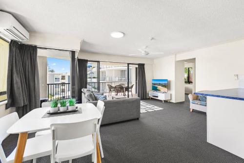 Belaire Place Motel Apartmentsにあるシーティングエリア