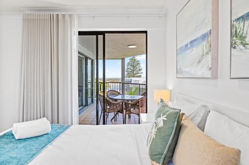 Belaire Place Motel Apartmentsにあるベッド