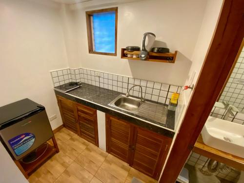 Köök või kööginurk majutusasutuses White Bada Guesthouse