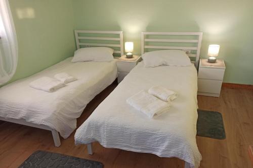 Voodi või voodid majutusasutuse Family friendly house with a swimming pool Juradi, Central Istria - Sredisnja Istra - 24271 toas