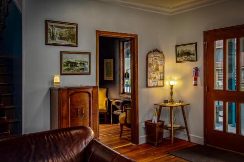 Posezení v ubytování Historic Hotel Packwood