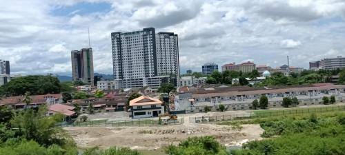a view of a city with tall buildings at Ipoh Homestay at Anderson - 2 Room 2 Bathroom -Maximum 6 pax --Self Check In-- in Ipoh