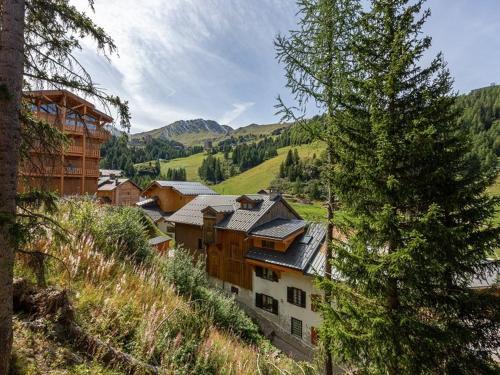 Appartement cosy à Plagne 1800 avec balcon et parking