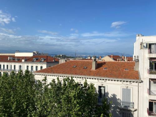 Antibes Carré d'or 3P vue dégagée Plazza