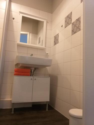 Bilik mandi di Fewo's am Itschensteg