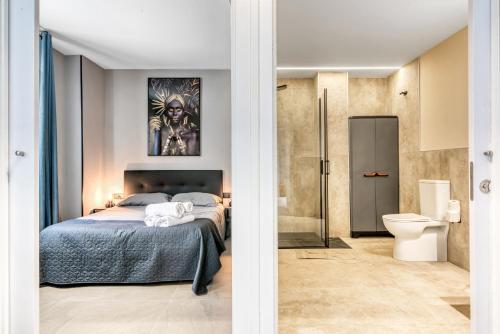 Bilik mandi di City Scape Suites