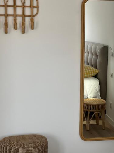 Posezení v ubytování Maison d'Hôtes Les Sources