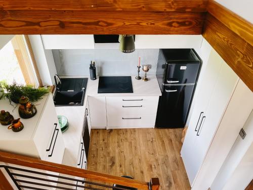 Dapur atau dapur kecil di Panorama Chalet