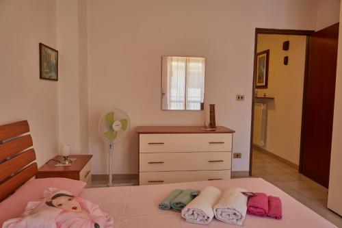 Ένα ή περισσότερα κρεβάτια σε δωμάτιο στο Casa Maja