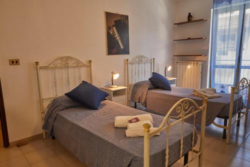 Ένα ή περισσότερα κρεβάτια σε δωμάτιο στο Casa Maja