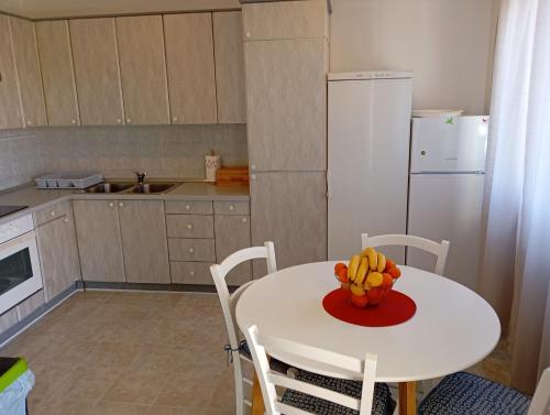 Kuchyň nebo kuchyňský kout v ubytování Apartment Dora 1 Jakišnica