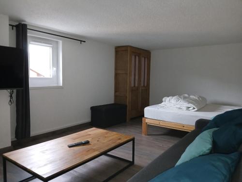 Postel nebo postele na pokoji v ubytování Appartement chaleureux.