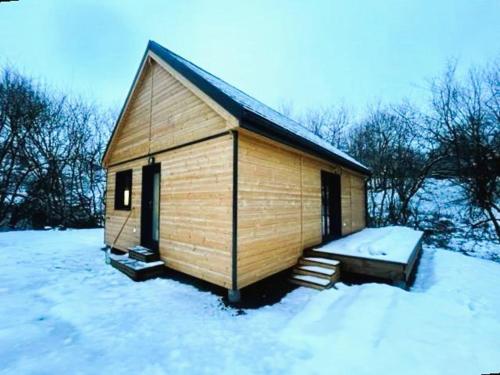 Le Chalet du Grand Megnaud v zimě