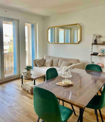 Appartement 2 chambres, centre ville, proche mer