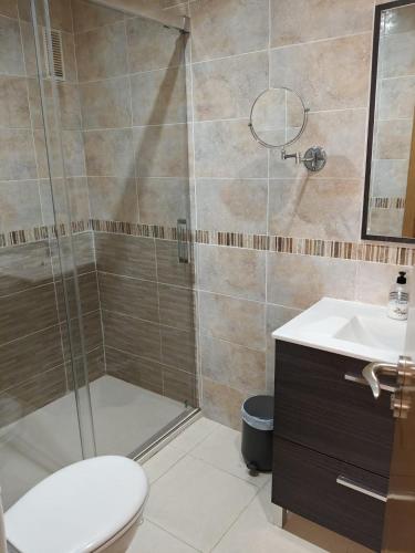 Un baño de la plaja