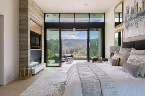 Postel nebo postele na pokoji v ubytování Bella Vista