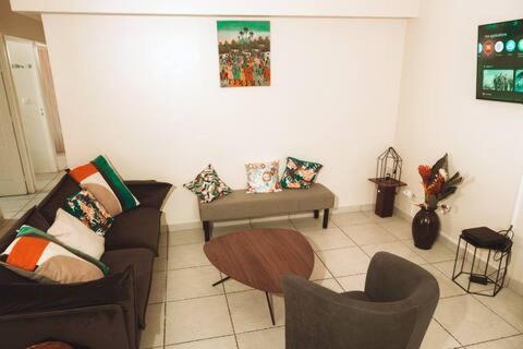 Posezení v ubytování Rubis Appartement - Magnifique F3