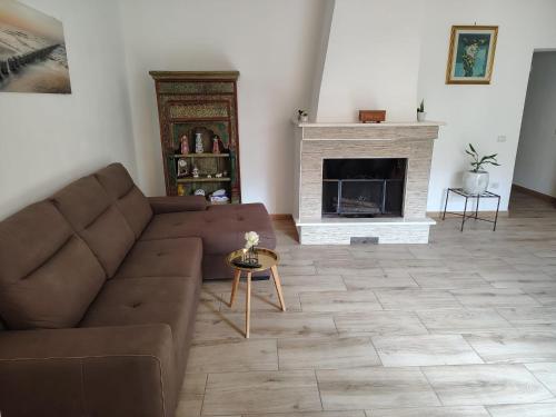 Posezení v ubytování Casa Emma