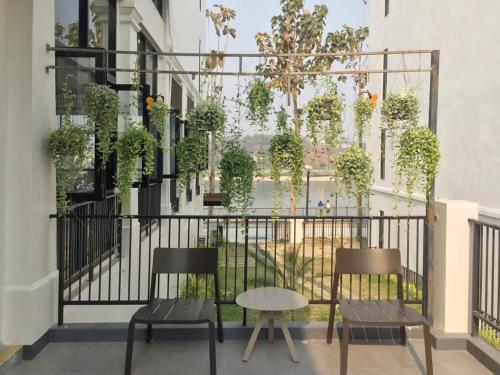 Ein Balkon oder eine Terrasse in der Unterkunft Fortune Riverview Hotel Chiang Khong