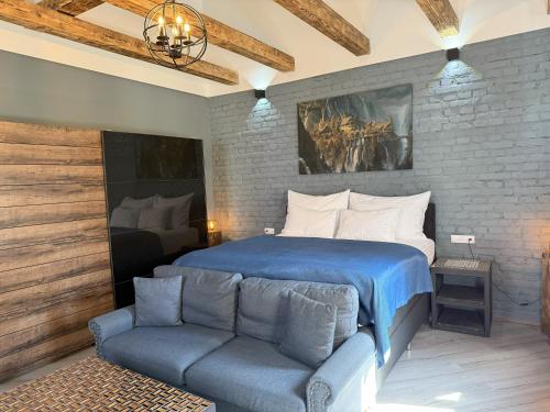 Cama o camas de una habitación en Residence IRON CUBE