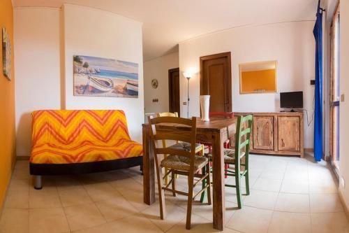 Χώρος καθιστικού στο Residence Vistamare La Fonte