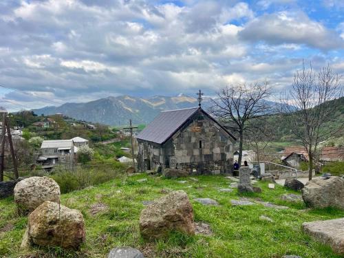 Un paisaje natural cerca de la casa de huéspedes