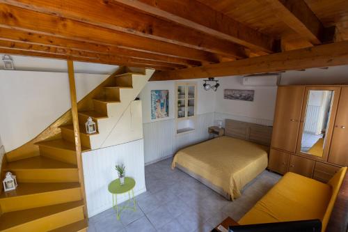 A bed or beds in a room at SOFIA'S HOUSE