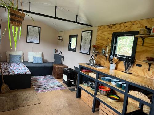 Χώρος καθιστικού στο Pop up campsites