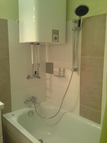 Koupelna v ubytování Ferienwohnung Burgblick