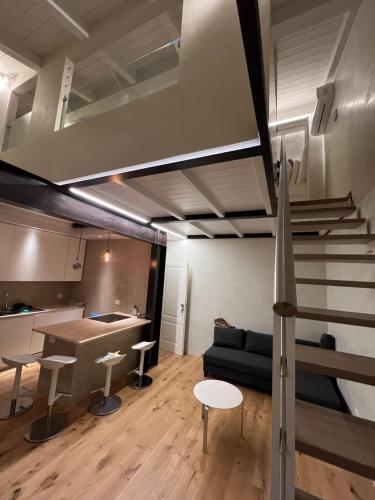 Zona de estar de Casa Cialdini 14
