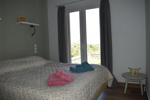Ένα ή περισσότερα κρεβάτια σε δωμάτιο στο Nature Retreat Apartment 2