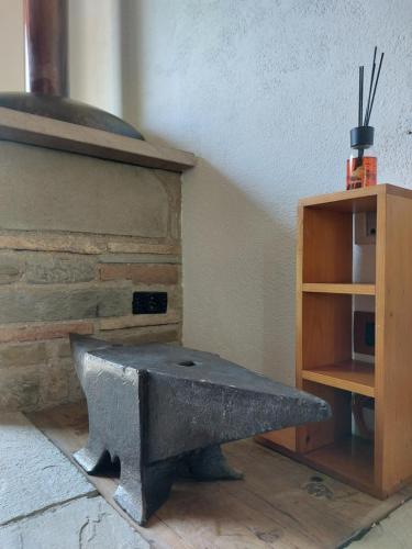 Χώρος καθιστικού στο L'officina di Leo - Casale con giardino