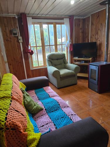 Fotografie z fotogalerie ubytování Cabaña 4 personas v destinaci Coñaripe