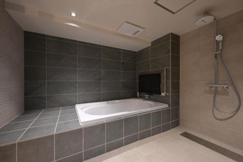 Ein Badezimmer in der Unterkunft HOTELみなと-Minato- 麻布十番