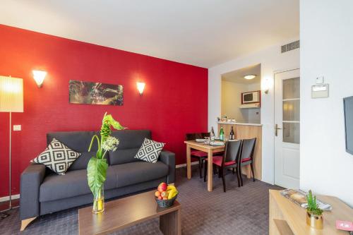 Area soggiorno di Quality Aparthotel Divonne - Portes de Geneve
