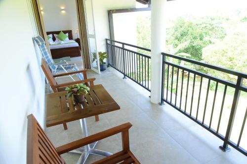 Μπαλκόνι ή βεράντα στο Ayurishi Villa