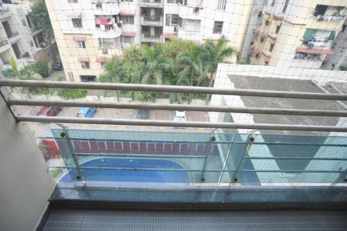 Balkón nebo terasa v ubytování SoulSpace Suites Mohali
