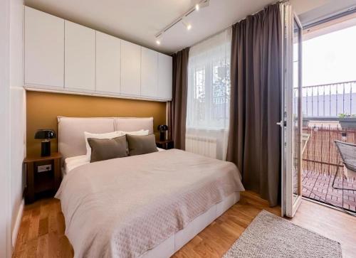 Modern studio with terrace