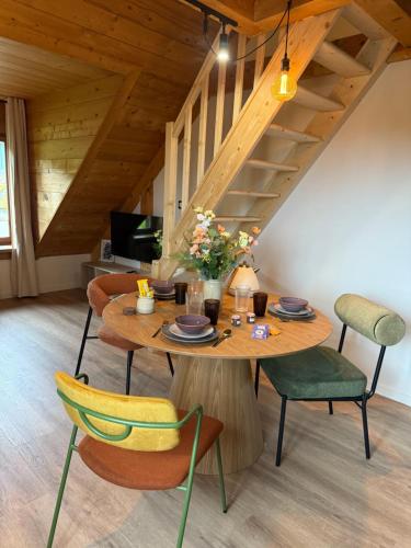 Χώρος καθιστικού στο Loges de chanaz