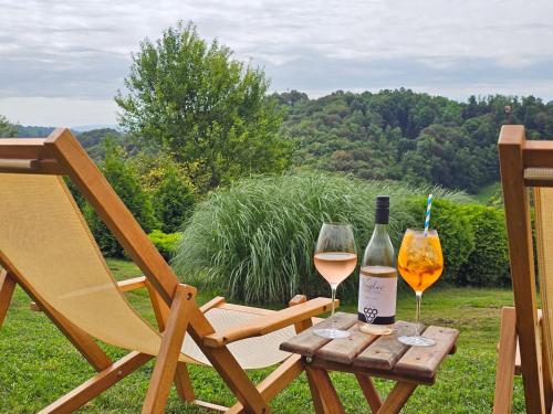 Nápoje v ubytování Winery, Restaurant & Pension Vuglec Breg
