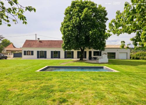 Maison en pierre, Piscine chauffée, Parc 1Ha