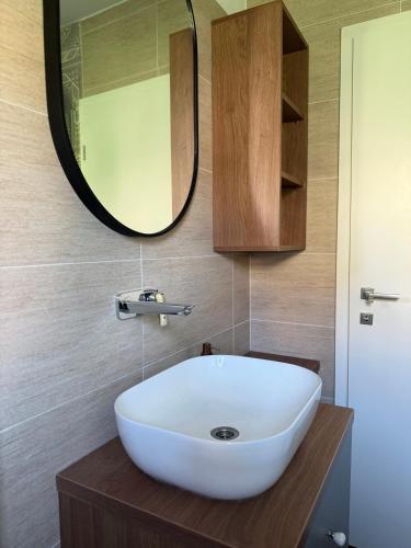 Koupelna v ubytování Apartment Spalato