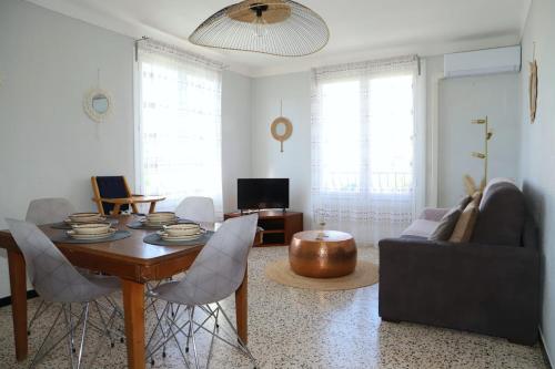 Le Vallespir à 8 min à pied de la plage