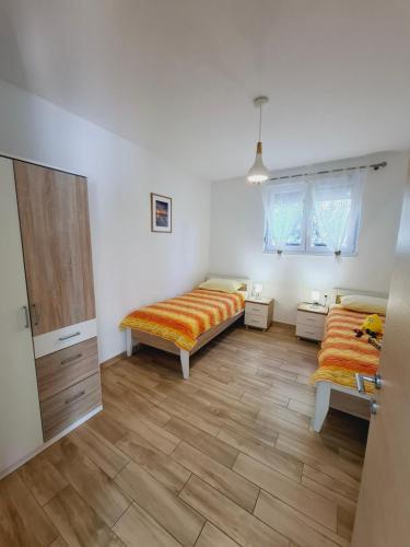 Posteľ alebo postele v izbe v ubytovaní Apartment 4* with big terasse