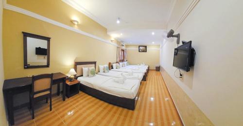 Pay Ocean Valley Hotelにあるベッド