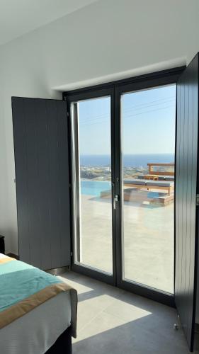 Katil atau katil-katil dalam bilik di Pearl of Mykonos