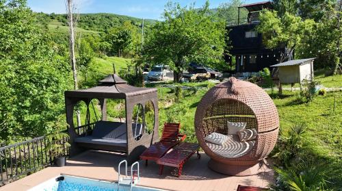 Üldine mäevaade või majutusasutusest Dream Domes Luxury Glamping Tents pildistatud vaade