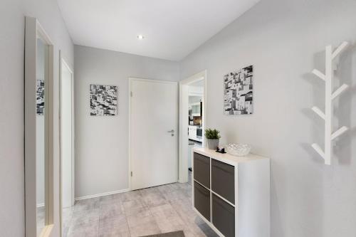 Dapur atau dapur kecil di Ferienwohnung Jule