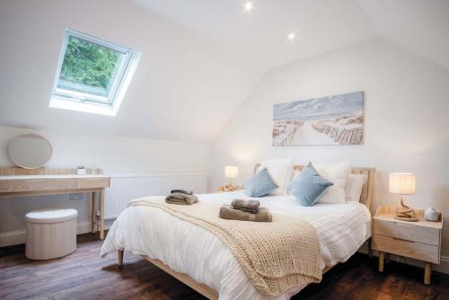 Voodi või voodid majutusasutuse The Carthouse - 1 Bedroom Cottage - Princes Gate toas